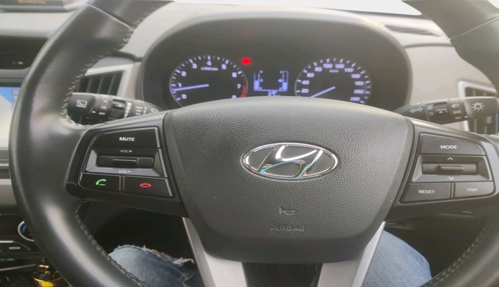 2017 Hyundai Creta SX PLUS AT 1.6 PETROL, Petrol, Automatic, 77,044 km, interior