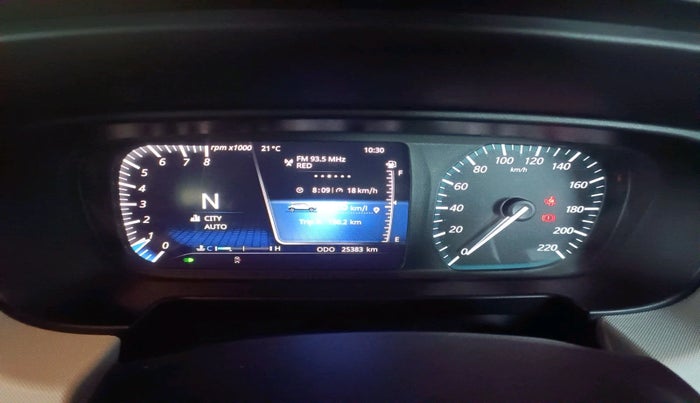 2022 Tata PUNCH CREATIVE  AMT, Petrol, Automatic, 25,383 km, interior