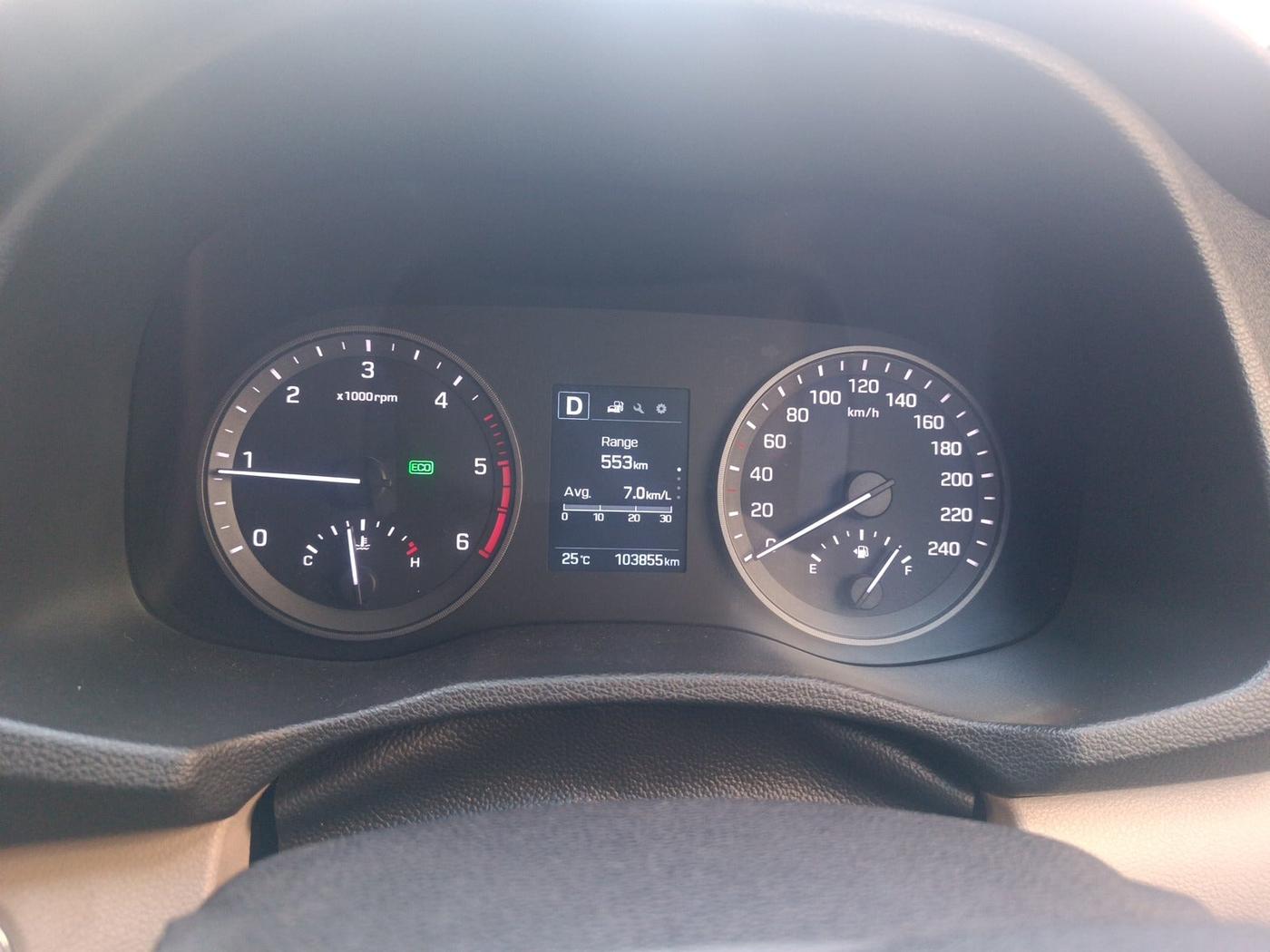 2018 Hyundai Tucson GLS 2WD AT DIESEL, Diesel, Automatic, 1,03,855 km, interior