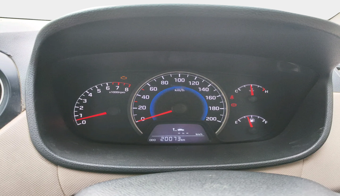 2014 Hyundai Grand i10 MAGNA 1.2 KAPPA VTVT, Petrol, Manual, 20,073 km, interior