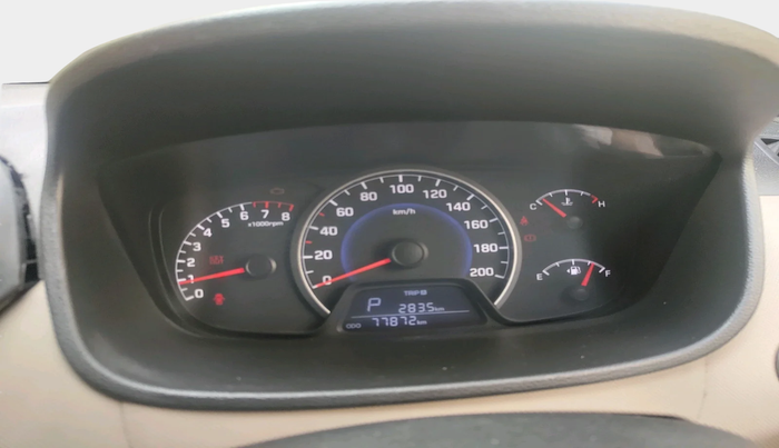 2014 Hyundai Grand i10 ASTA AT 1.2 KAPPA VTVT, Petrol, Automatic, 77,872 km, interior