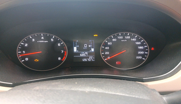 2018 Hyundai Elite i20 SPORTZ 1.2, Petrol, Manual, 1,26,707 km, interior