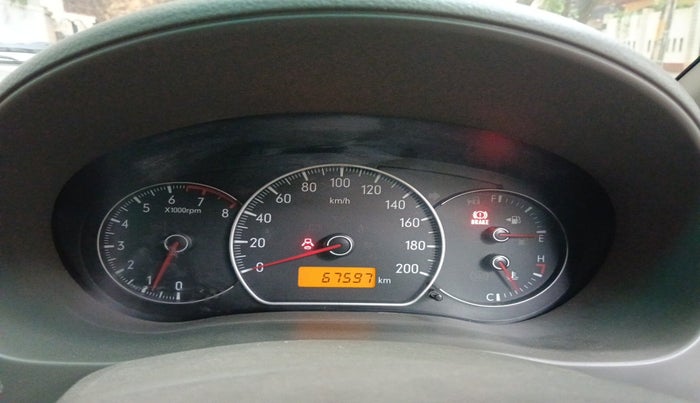 2010 Maruti SX4 VXI, Petrol, Manual, 67,597 km, interior