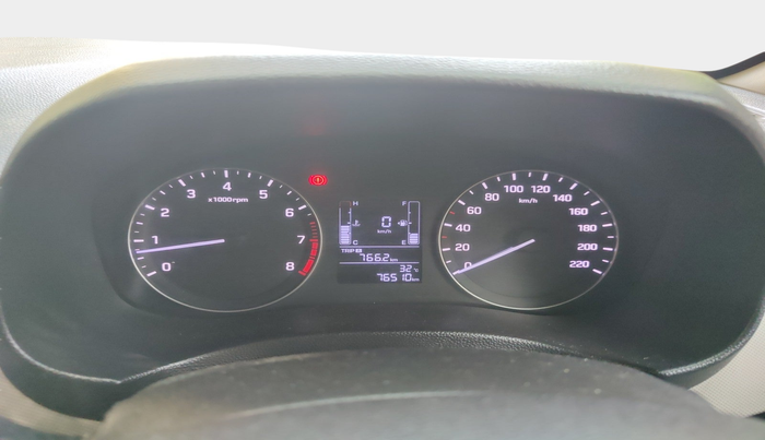 2016 Hyundai Creta E PLUS 1.6 PETROL, Petrol, Manual, 76,510 km, interior