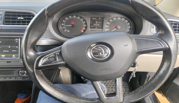 2017 Skoda Rapid STYLE 1.5 TDI AT, Diesel, Automatic, 1,39,339 km, interior