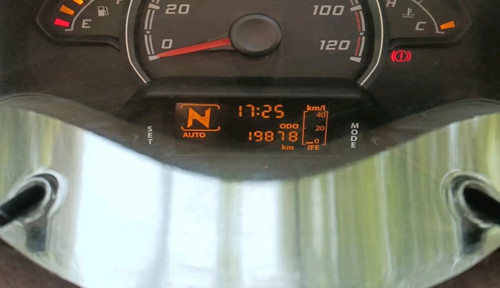 2016 Tata Nano TWIST XTA, Petrol, Automatic, 19,878 km, interior