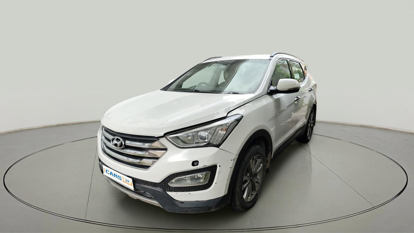2015 Hyundai Santa Fe 4 WD AT, Diesel, Automatic, 2,28,000 km, exterior