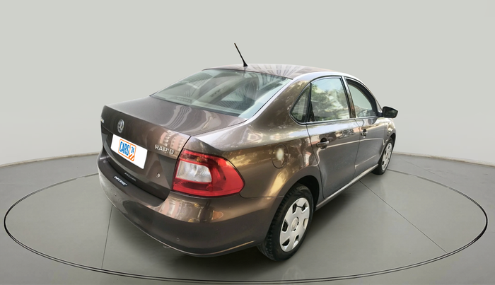 2014 Skoda Rapid 1.5 TDI CR AMBITION PLUS AT, Diesel, Automatic, 89,345 km, exterior