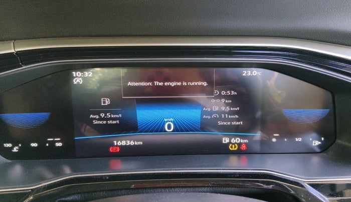 2023 Volkswagen VIRTUS TOPLINE TSI 1.0 MT, Petrol, Manual, 16,836 km, interior