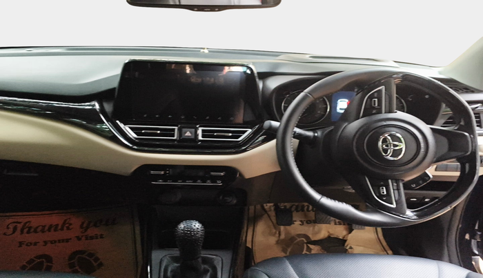 2024 Toyota Glanza V, Petrol, Manual, 7,128 km, interior