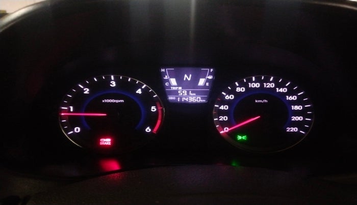 2013 Hyundai Verna FLUIDIC 1.6 EX CRDI AT, Diesel, Automatic, 1,14,360 km, interior