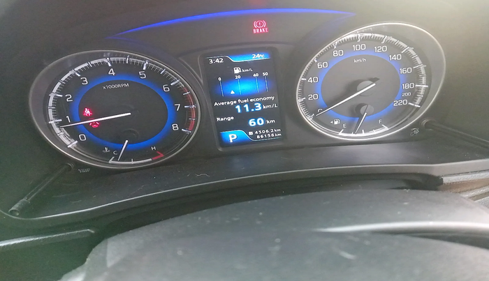 2017 Maruti Baleno ZETA CVT PETROL 1.2, Petrol, Automatic, 86,156 km, interior