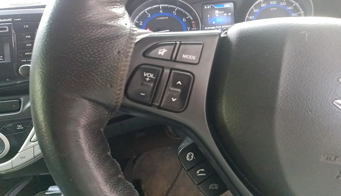 2017 Maruti Baleno ZETA CVT PETROL 1.2, Petrol, Automatic, 86,156 km, interior