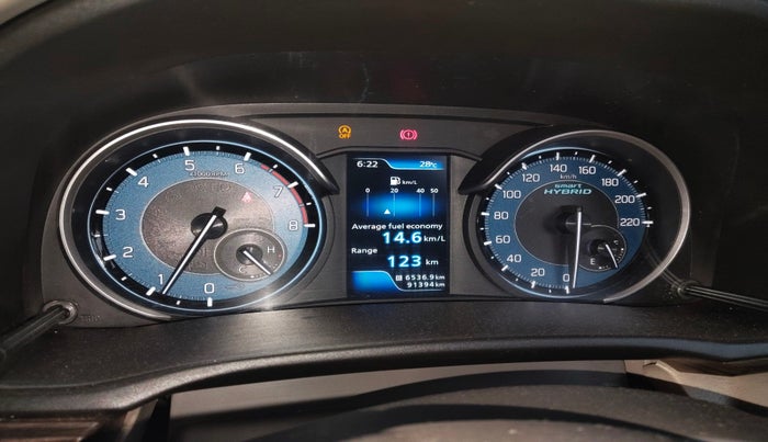 2021 Maruti Ertiga ZXI SHVS, Petrol, Manual, 91,394 km, interior