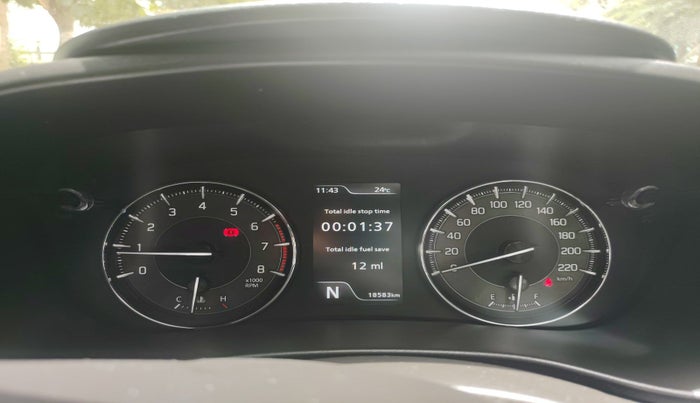2022 Maruti Baleno ALPHA 1.2 AGS, Petrol, Automatic, 18,583 km, interior
