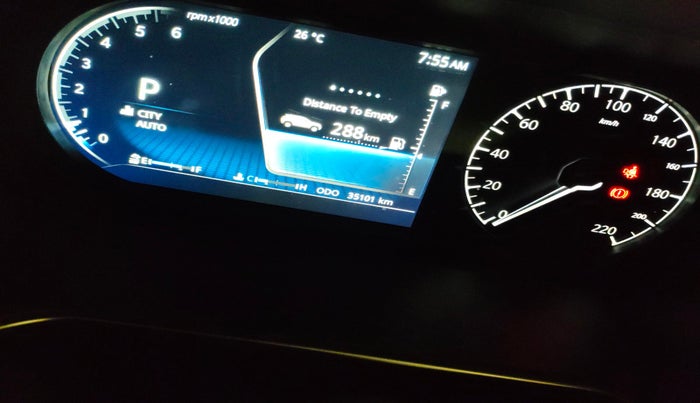 2020 Tata Harrier XZA PLUS 2.0L, Diesel, Automatic, 35,101 km, interior