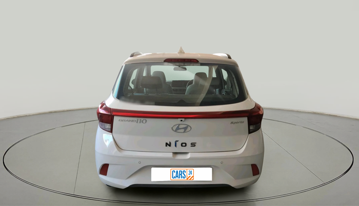 2023 Hyundai GRAND I10 NIOS SPORTZ AMT 1.2 KAPPA VTVT, Petrol, Automatic, 19,569 km, exterior