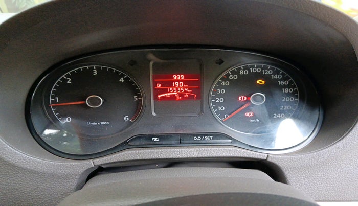 2011 Volkswagen Vento HIGHLINE DIESEL 1.6, Diesel, Manual, 1,55,354 km, interior