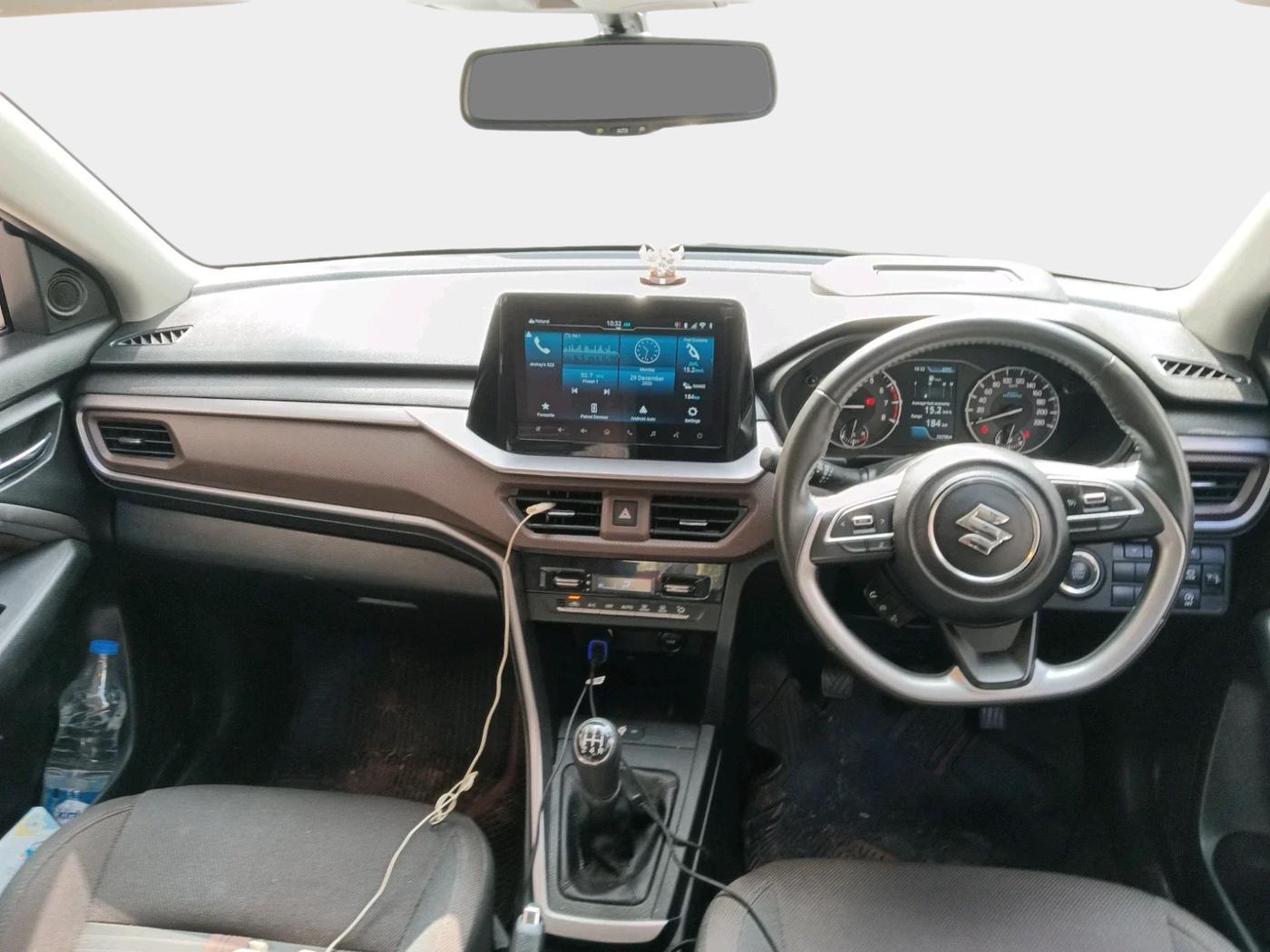 2024 Maruti BREZZA ZXI + SMART HYBRID, Petrol, Manual, 23,278 km, interior