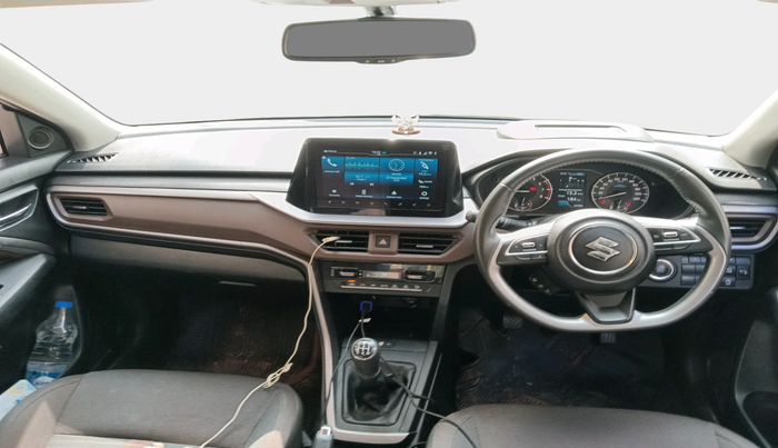 2024 Maruti BREZZA ZXI + SMART HYBRID, Petrol, Manual, 23,278 km, interior