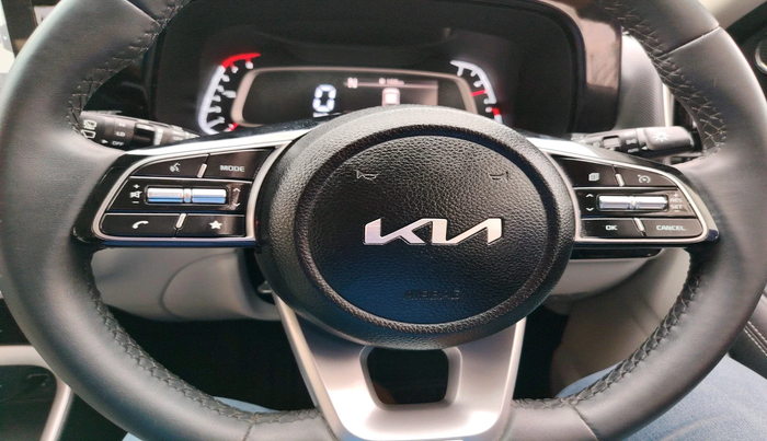 2022 KIA SONET HTX PLUS 1.0 IMT, Petrol, Manual, 13,345 km, interior