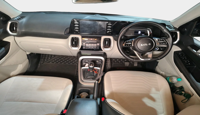 2023 KIA SONET HTX 1.0 IMT, Petrol, Manual, 8,063 km, interior