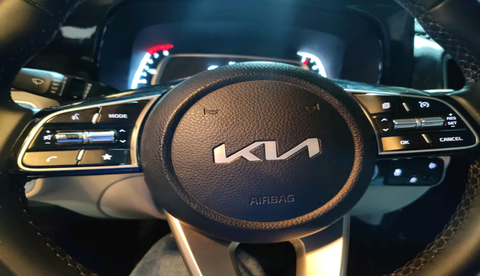 2023 KIA SONET HTX 1.0 IMT, Petrol, Manual, 8,063 km, interior