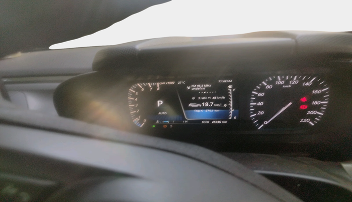 2023 Tata ALTROZ XZA + SUNROOF, Petrol, Automatic, 25,536 km, interior