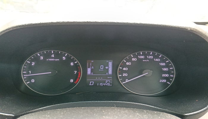 2018 Hyundai Creta SX AT 1.6 PETROL, Petrol, Automatic, 1,15,449 km, interior