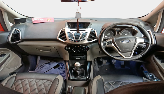 2013 Ford Ecosport TITANIUM 1.5L DIESEL, Diesel, Manual, 1,29,029 km, interior