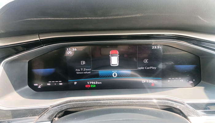 2023 Volkswagen VIRTUS TOPLINE TSI 1.0 AT, Petrol, Automatic, 17,963 km, interior