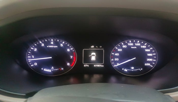 2016 Hyundai Elite i20 ASTA 1.2 (O), Petrol, Manual, 87,587 km, interior