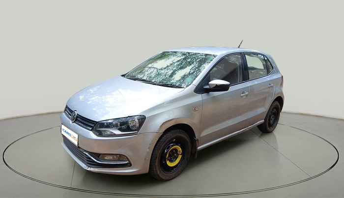 2015 Volkswagen Polo COMFORTLINE 1.2L, Petrol, Manual, 1,23,946 km, exterior