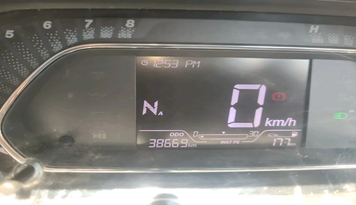 2021 Tata TIGOR XZA PLUS PETROL, Petrol, Automatic, 38,669 km, interior