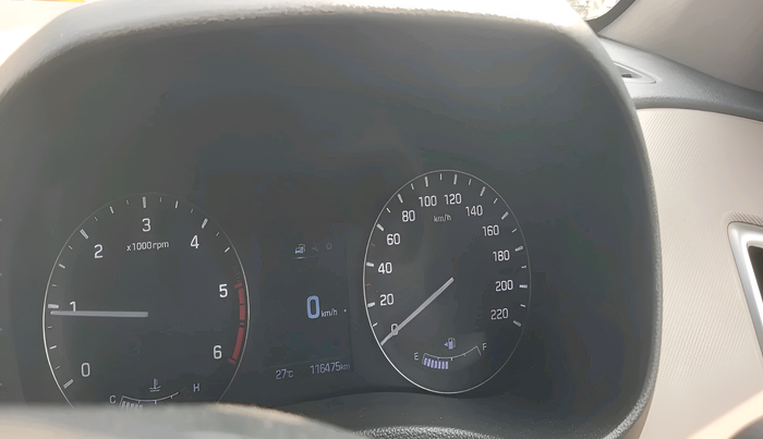 2015 Hyundai Creta SX (O) 1.6 DIESEL, Diesel, Manual, 1,16,475 km, interior