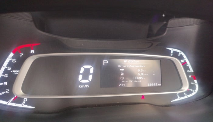 2020 KIA SONET GTX PLUS 1.0 DCT, Petrol, Automatic, 28,622 km, interior
