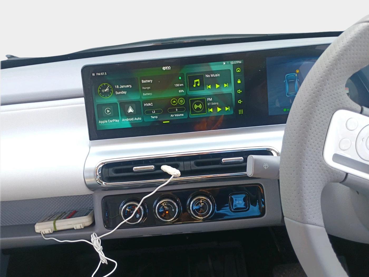 2024 MG COMET Exclusive FC, Electric, Automatic, 4,596 km, interior