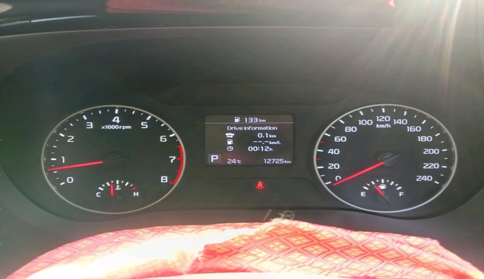 2022 KIA SELTOS HTX IVT 1.5 PETROL, Petrol, Automatic, 12,725 km, interior