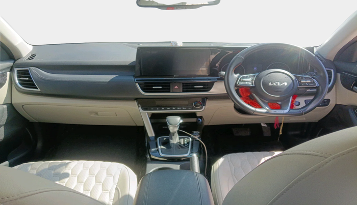 2022 KIA SELTOS HTX IVT 1.5 PETROL, Petrol, Automatic, 12,725 km, interior