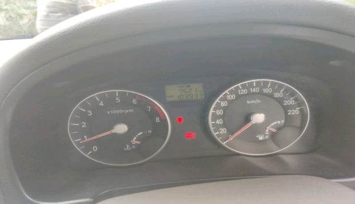 2010 Hyundai Verna XI, Petrol, Manual, 1,03,933 km, interior