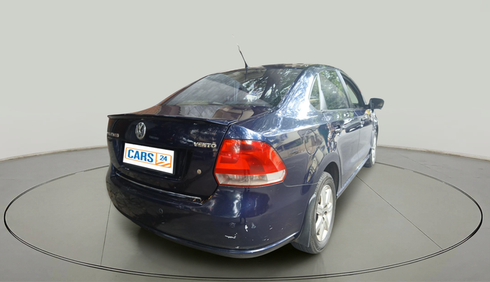 2011 Volkswagen Vento HIGHLINE 1.6 MPI, Petrol, Manual, 1,86,137 km, exterior