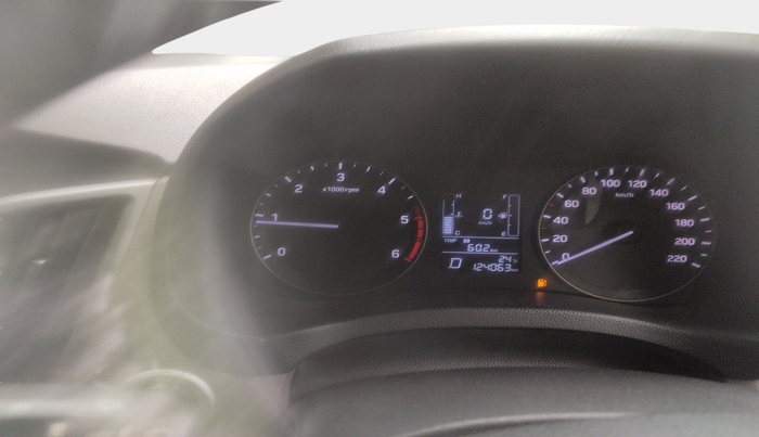 2016 Hyundai Creta SX PLUS AT 1.6 DIESEL, Diesel, Automatic, 1,24,063 km, interior
