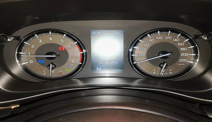 2023 Toyota Glanza V AMT, Petrol, Automatic, 12,034 km, interior