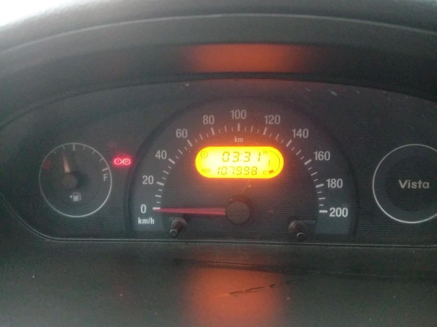 2011 Tata Indica Vista TERRA SAFIRE, Petrol, Manual, 1,07,998 km, interior
