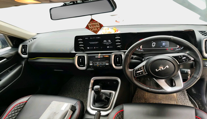 2023 KIA SONET HTK PLUS 1.2 PETROL MT, Petrol, Manual, 16,771 km, interior