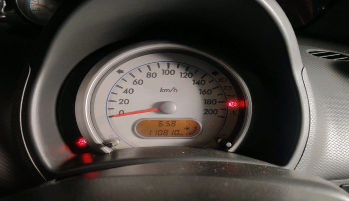 2011 Maruti Ritz VXI, Petrol, Manual, 1,10,810 km, interior