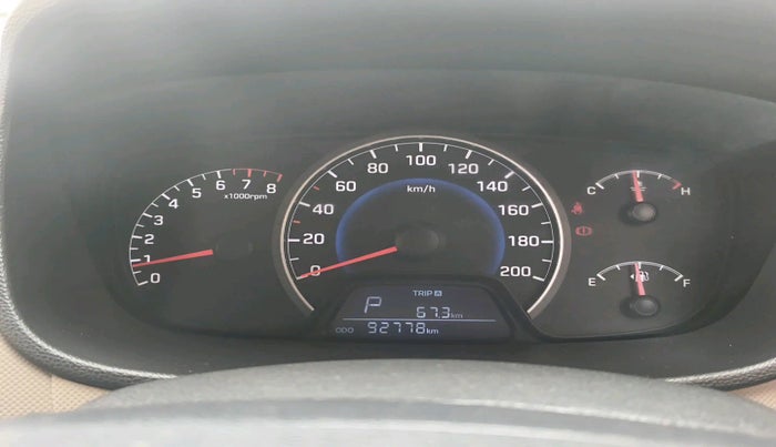 2014 Hyundai Grand i10 SPORTZ AT 1.2 KAPPA VTVT, Petrol, Automatic, 92,778 km, interior
