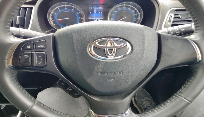 2021 Toyota Glanza V, Petrol, Manual, 45,602 km, interior