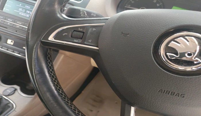 2014 Skoda Rapid ELEGANCE 1.6 TDI CR MT, Diesel, Manual, 1,09,973 km, interior