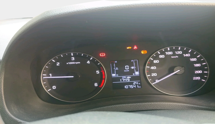 2018 Hyundai Creta E PLUS 1.4 DIESEL, Diesel, Manual, 1,07,541 km, interior